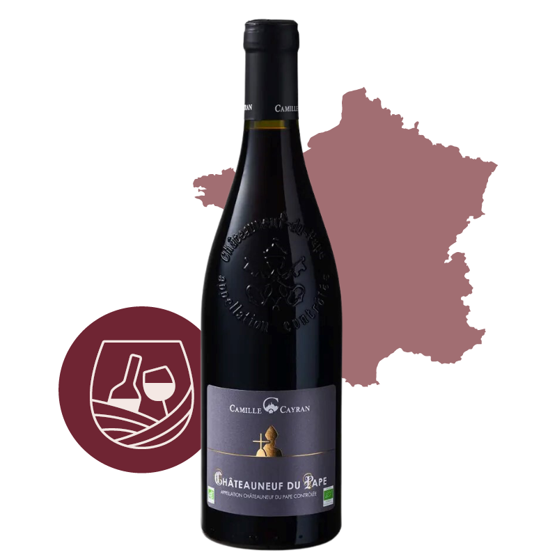 Châteauneuf-du-Pape AOC Bio – Camille Cayran –...