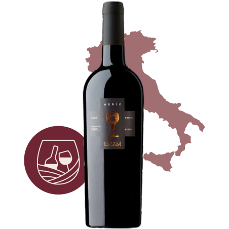 Nério Riserva DOC Negroamaro Malvasia Nera Schola Sarmenti Rouge