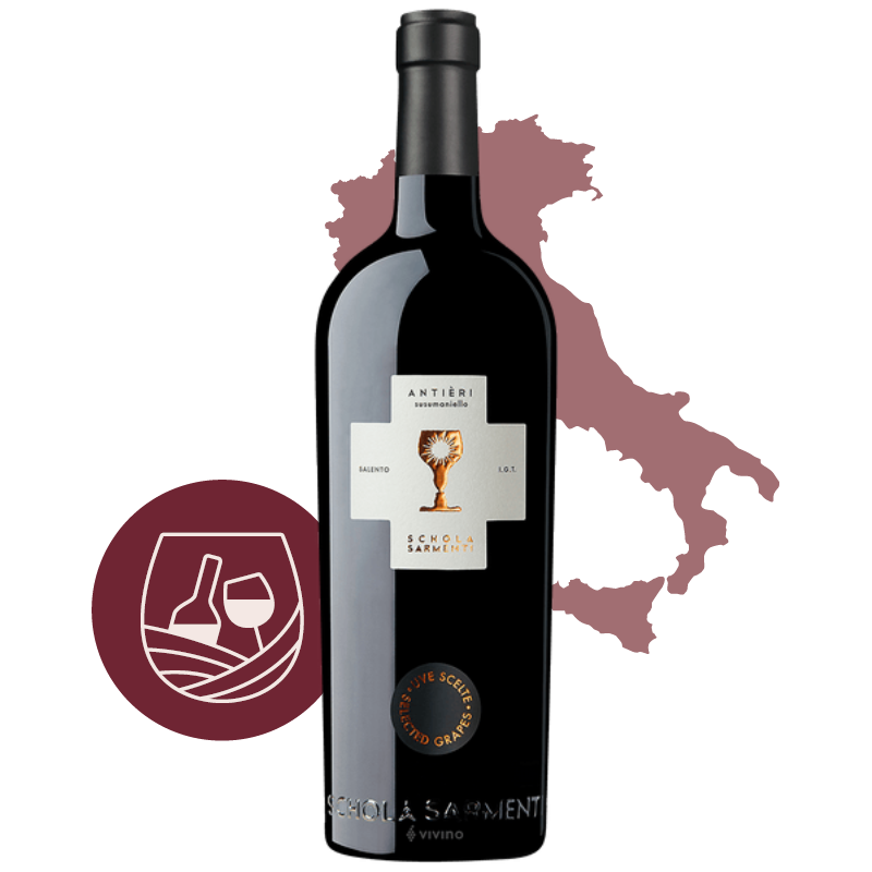 ANTIERI - Schola Sarmenti Susumanièllo Rouge