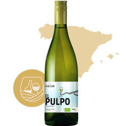 Espagne SAL DE FIESTA El Pulpo Mancha Chardonnay  BIO
