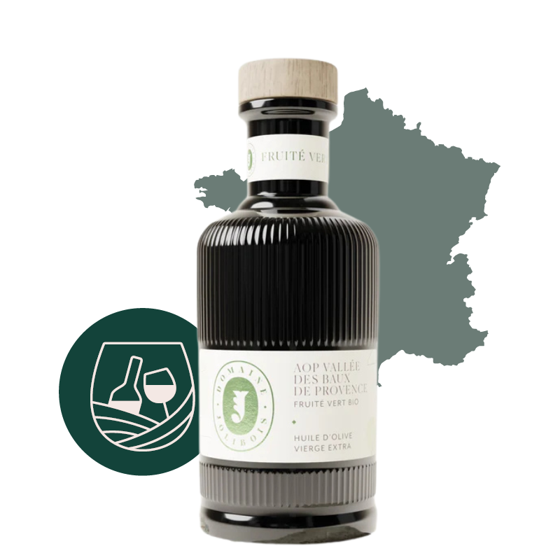 AOP FRUITÉ VERT 500 ml Huile d'Olive BIO...