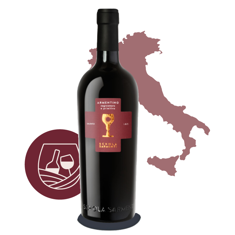 Italie Armentino Rosso IGT Salento Schola...