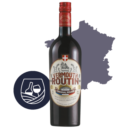 Vermouth Routin original Rouge 75 cl - 16.9° vol