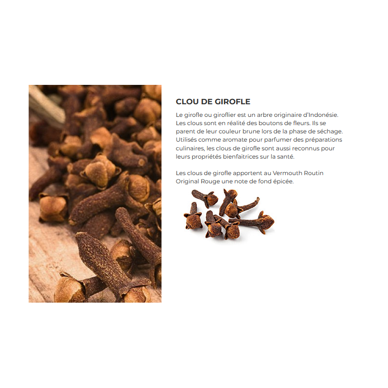 Vermouth Routin original Rouge 75 cl - 16.9° vol
