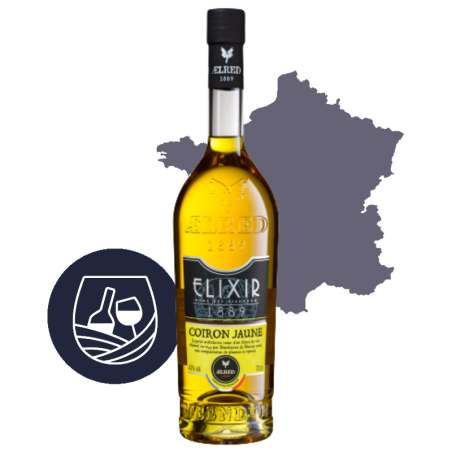 Ælred 1889 COIRON JAUNE 70cl 43%