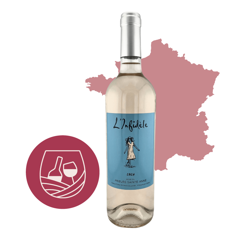L'Infidèle PRIEURE SAINTE ANNE Rosé