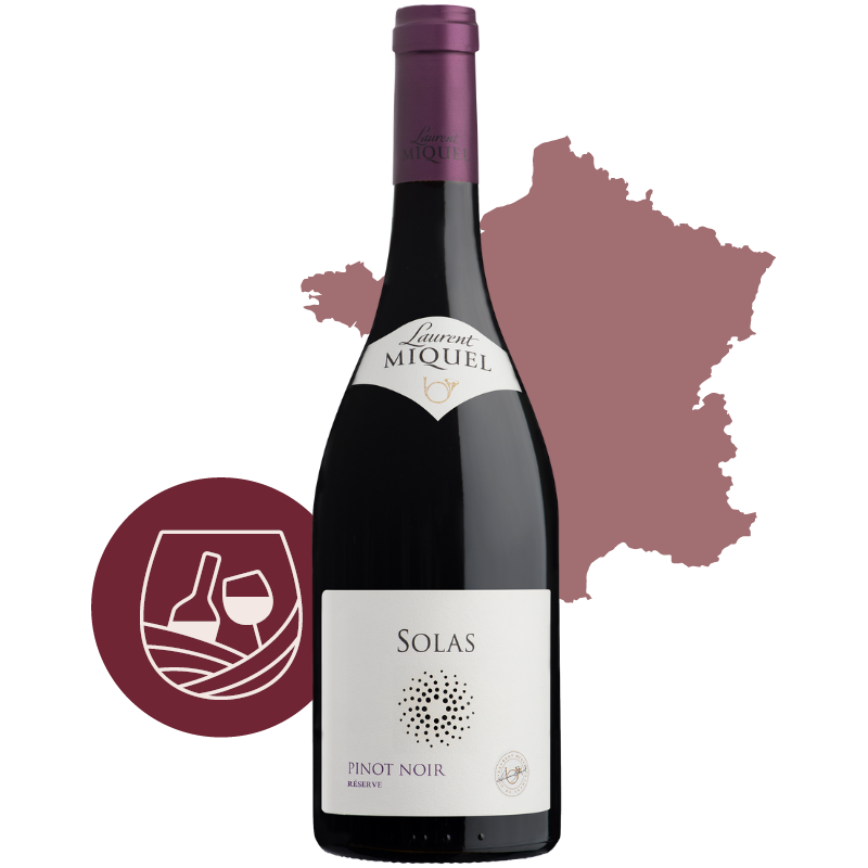 IGP Pays d'Oc, Solas - Pinot Noir Rouge
