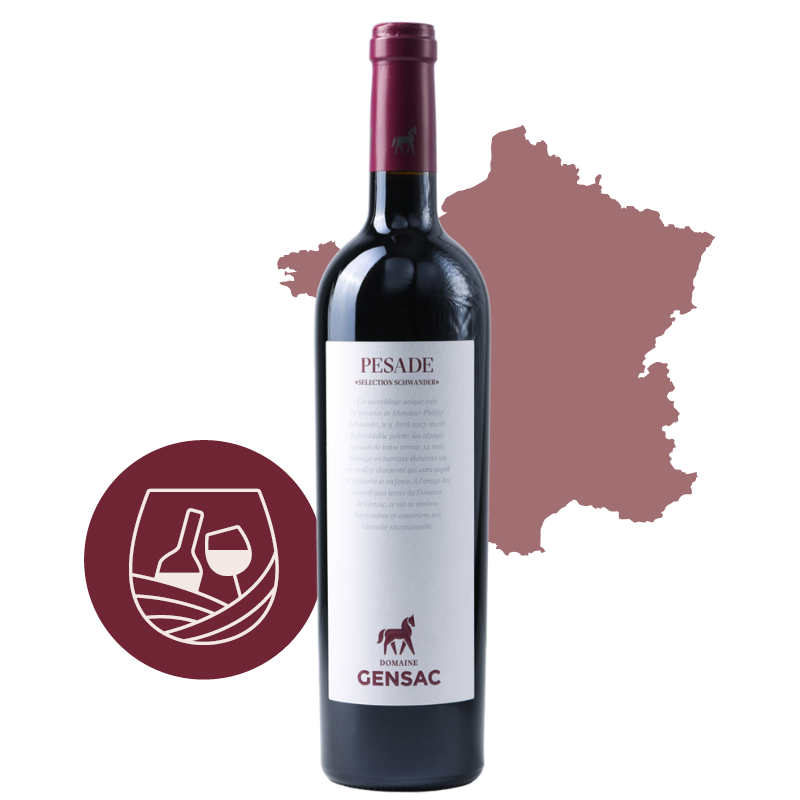 Château de Gensac - Pesade Rouge - IGP Gers