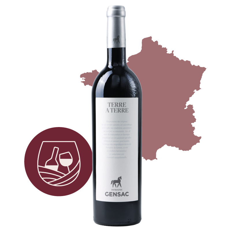 Château de Gensac - Terre à Terre - Vin Rouge...