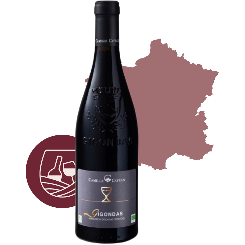 AOC Gigondas Camille Cayran BIO