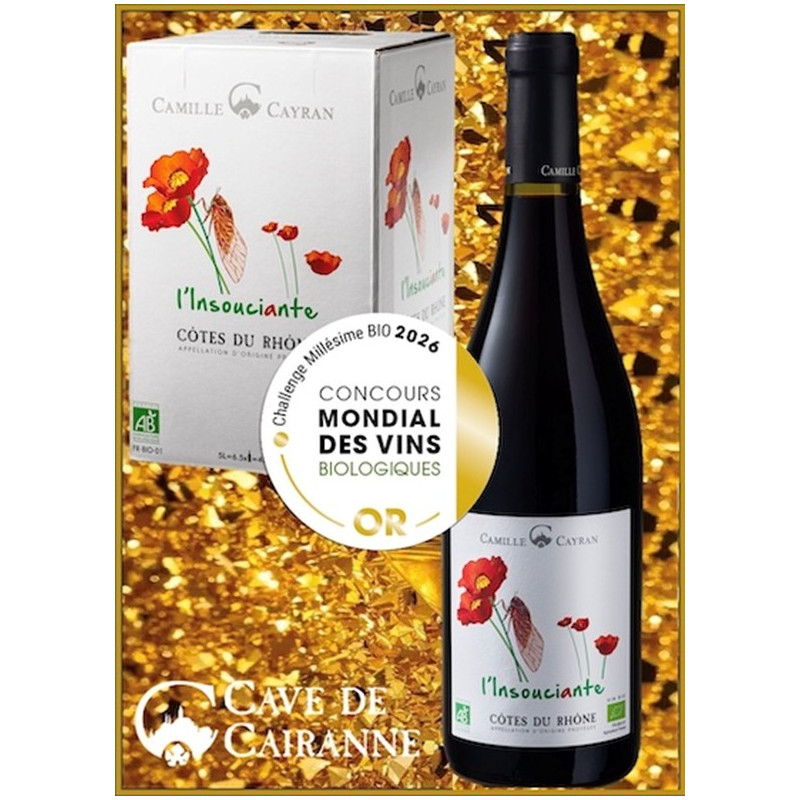 AOC Côtes du Rhône Villages L'Insouciante...