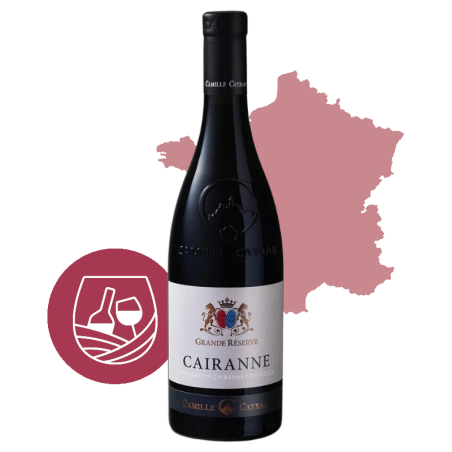 Cairanne AOC Grande Réserve – Camille Cayran – Vin rouge