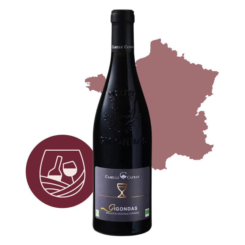 Gigondas AOC Bio – Camille Cayran – Vin rouge
