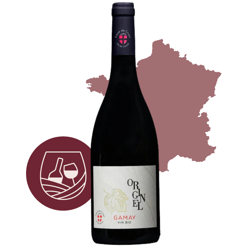 Domaine Cruet - Gamay BIO – Vin rouge Savoie...